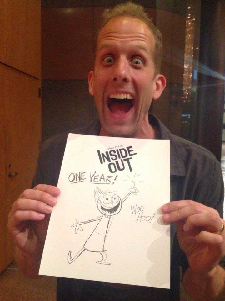 It's all in your head: Director Pete Docter gets emotional in 'Inside Out