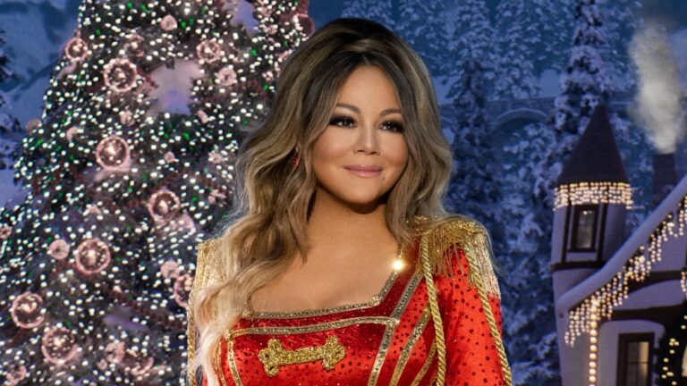 Mariah Careys Magical Christmas Special Makeup Team Tackles Glitz Glam And Festive Spirit 